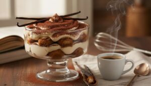 Goście myśleli, że to zwykły deser z biszkoptami. Sekret tkwi w kremie, oblizują talerze