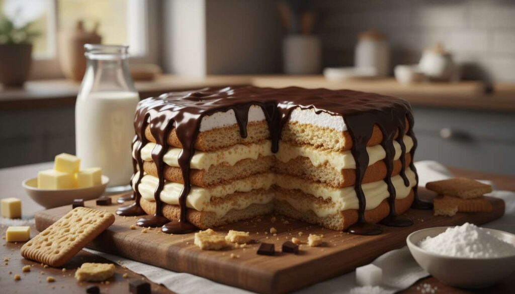 Nasz przepis dnia na kultową Pychotkę. To warstwowe ciasto udaje się za każdym razem